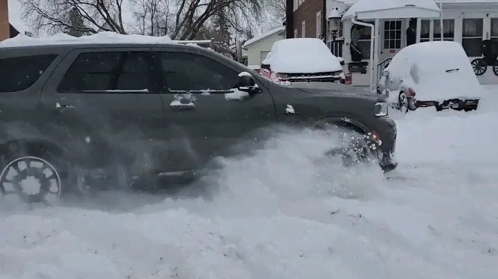 2021 DODGE DURANGO RT SNOW FUN!!!