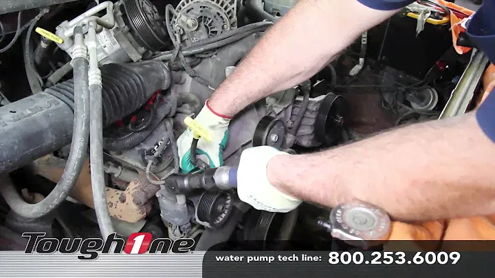 Как установить водяной насос на Chrysler Dodge 5.9L V8 - Advance Auto Parts