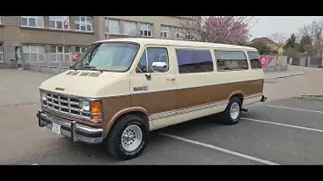 Dodge Ram Van 1989 walkaround