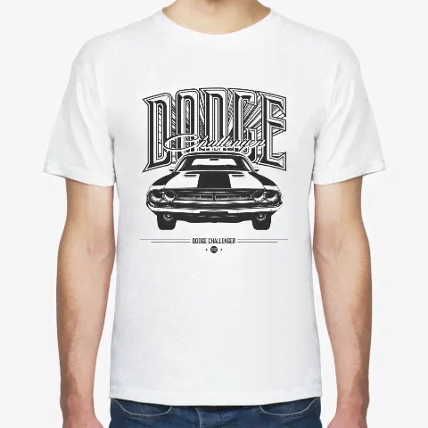 Футболка Dodge Challenger-0