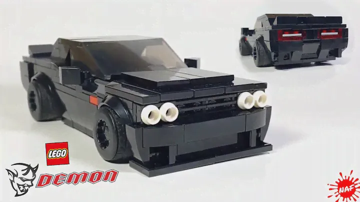 LEGO Dodge Challenger SRT Demon MOC
