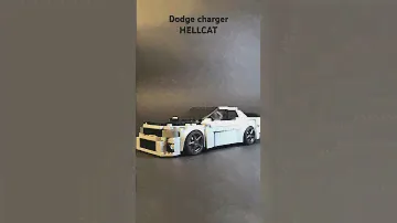 LEGO Dodge charger hellcat | Custom LEGO  #lego #legobuild #hellcat  #legomoc #legobuilder #legocar