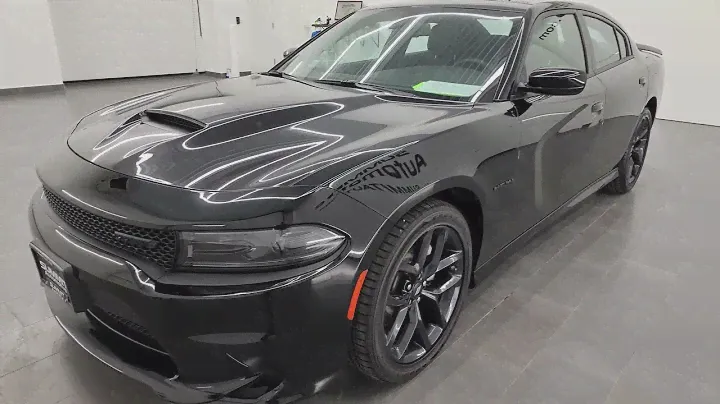 2022 DODGE CHARGER R/T BLACKTOP COLD WEATHER PITCH BLACK 4K WALKAROUND 22D158A SOLD!