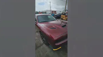 Мечта любого пацана! Dodge  Challenger  6.4L на палке!