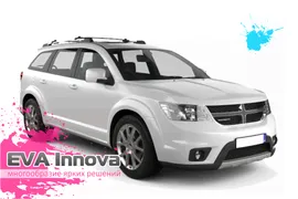 Коврики EVA 3D c бортами для Dodge Journey 2008 - 2020