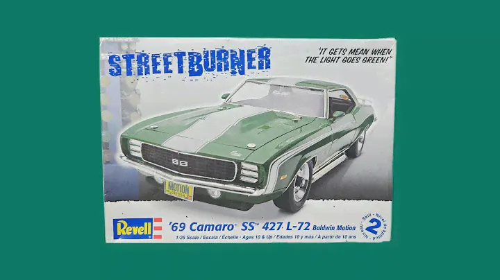 Revell '69 Camaro SS 427 L-72 Baldwin Motion  85-2061 before you buy  Parts, Decals, Instructions