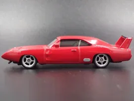 1969 69 DODGE CHARGER DAYTONA FAST FURIOUS 6 RARE 1:55 SCALE DIECAST relisted
