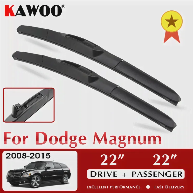 Щетки Автомобильных стеклоочистителей KAWOO Wiper Для Dodge Magnum 2008-2015 Аксессуары для лобового стекла 22 "+ 22 " LHD RHD-0