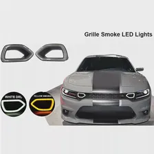 1 пара Автомобильных Решеток Обычного Светодиодного Освещения Для Dodge Charger Daytona 2017-2019 DQZMZBDYT Замена Автомобиля