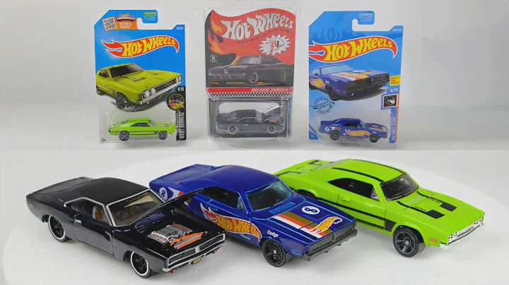 Comparing the Hot Wheels RLC 1969 Dodge Charger R/T to the Mainline '69 Charger & 1969 Charger 500
