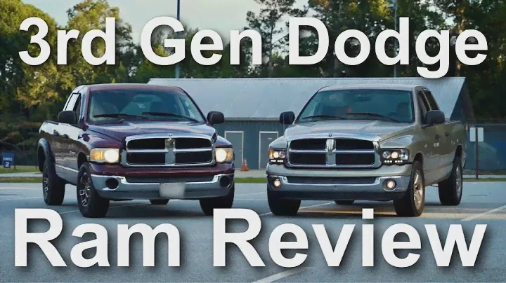 THIRD GENERATION DODGE RAM 1500 REVIEW, Should You Buy an 03 Dodge Ram 1500, Dodge Ram trim levels